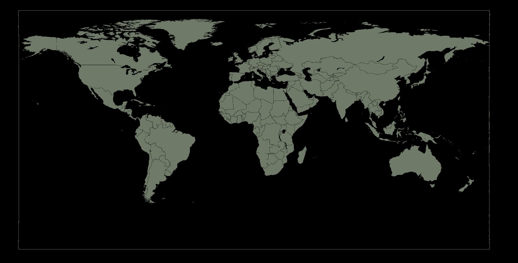World map showing Cosysta delivery markets across India, the GCC, North America, Europe and Australia